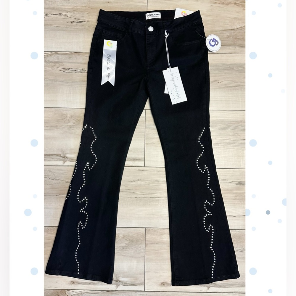NWT Gogo Jeans Bootcut Size 13 Junior - Picture 1 of 13